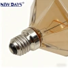 NEWDAYS brand cross-border new pointed diamond brown filament lamp E27, commonly used screw-type retro American energy-saving bulb, energy-saving high-brightness, ultra-long battery life, limited-time discount bulb Application Scenario
